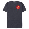 thumbnail image 1 of Marvel Avengers Iron Man Hero Circle - Short Sleeve Blended T-Shirt for Adults - Customized-Navy Heather, 1 of 5