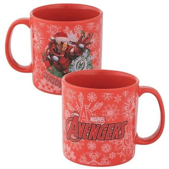 Marvel Avengers Iron Man Holiday 20 Oz Ceramic Mug