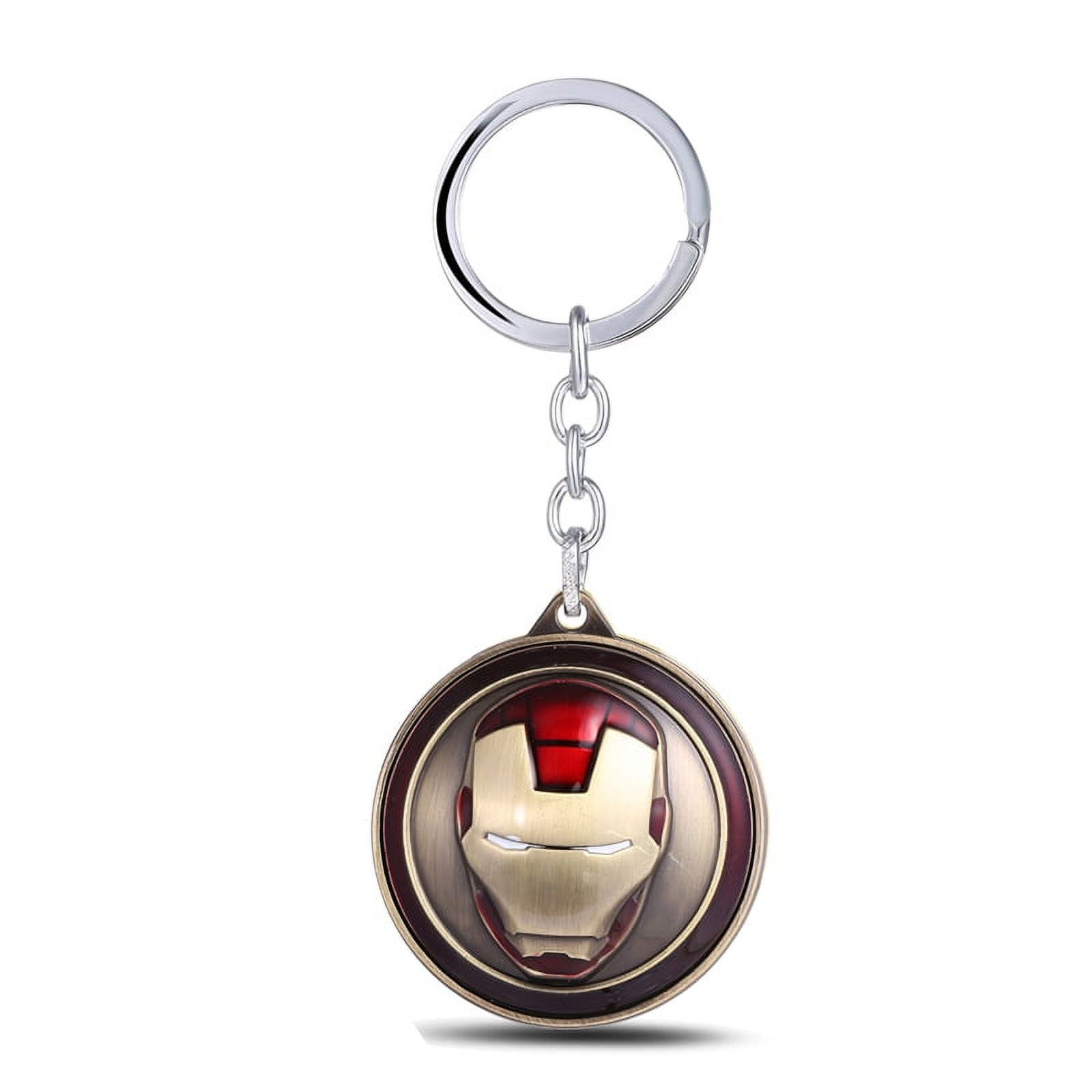 Marvel Avengers Endgame Iron Man Red Infinity Gauntlet Metal Keychain Key  chain