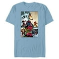 thumbnail image 1 of Marvel Avengers Kang the Conqueror Classic Comic Cover - Short Sleeve Blended T-Shirt for Adults - Customized-Ocean Blue, 1 of 5