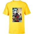 thumbnail image 1 of Marvel Avengers Kang the Conqueror Classic Comic Cover - Short Sleeve T-Shirt for Kids - Customized-Yellow, 1 of 5