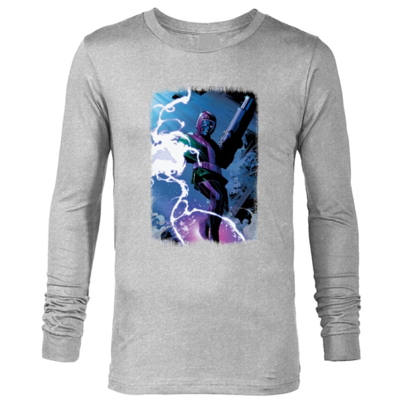 Marvel Avengers Kang the Conqueror Young Avengers #3 Comic - Long Sleeve T-Shirt for Men - Customized-Athletic Heather