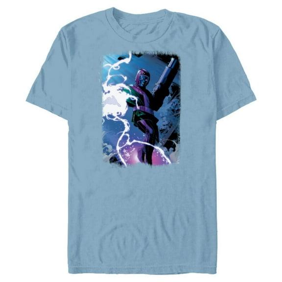 Marvel Avengers Kang the Conqueror Young Avengers #3 Comic - Short Sleeve Blended T-Shirt for Adults - Customized-Ocean Blue