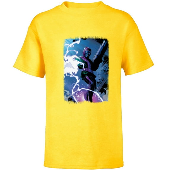 Marvel Avengers Kang the Conqueror Young Avengers #3 Comic - Short Sleeve T-Shirt for Kids - Customized-Yellow