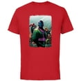 thumbnail image 1 of Marvel Avengers Kang the Conqueror Young Avengers #4 Cover - Short Sleeve Cotton T-Shirt for Adults - Customized-Red, 1 of 5