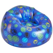 Marvel Avengers Kids' Inflatable Gaming Chair, Black , Ages 3-10, Blue