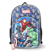 Marvel Avengers Boys' 17" Light Up Backpack, Black