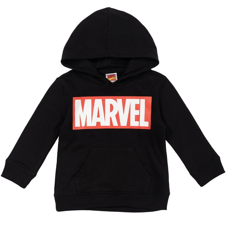 Marvel Avengers Little Boys Fleece Pullover Hoodie Toddler to Big Kid Walmart