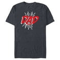 thumbnail image 1 of Marvel Avengers Logo Dad Father's Day - Short Sleeve Blended T-Shirt for Adults - Customized-Navy Heather, 1 of 5