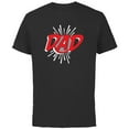 thumbnail image 1 of Marvel Avengers Logo Dad Father's Day - Short Sleeve Cotton T-Shirt for Adults - Customized-Black, 1 of 5