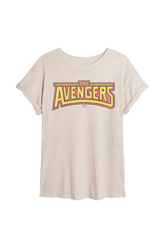 - Avengers Logo Tonal - Women's Oversized Graphic T-Shirt