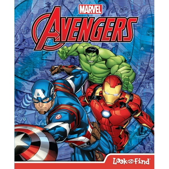 Marvel Avengers: Look and Find (Hardcover)
