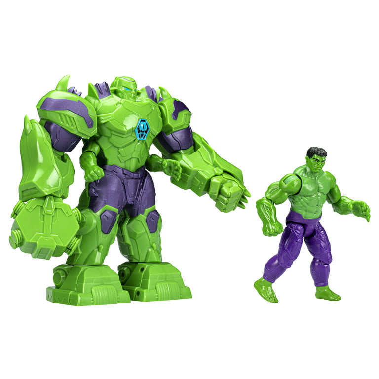 Marvel Avengers Mech Strike Monster Hunters Smash Hulk Figure - Walmart.com