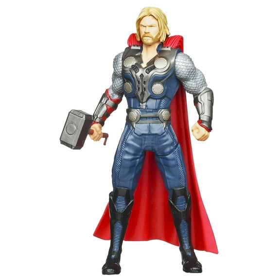 Marvel Avengers Mighty Battlers Hammer Slinging Thor Action Figure