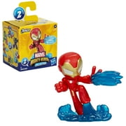 Marvel Avengers Mighty-Verse Collection Series 2, Iron Man Action Figure for Kids 4+