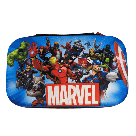 Marvel Avengers Pencil Case Organizer, Molded Hard Shell