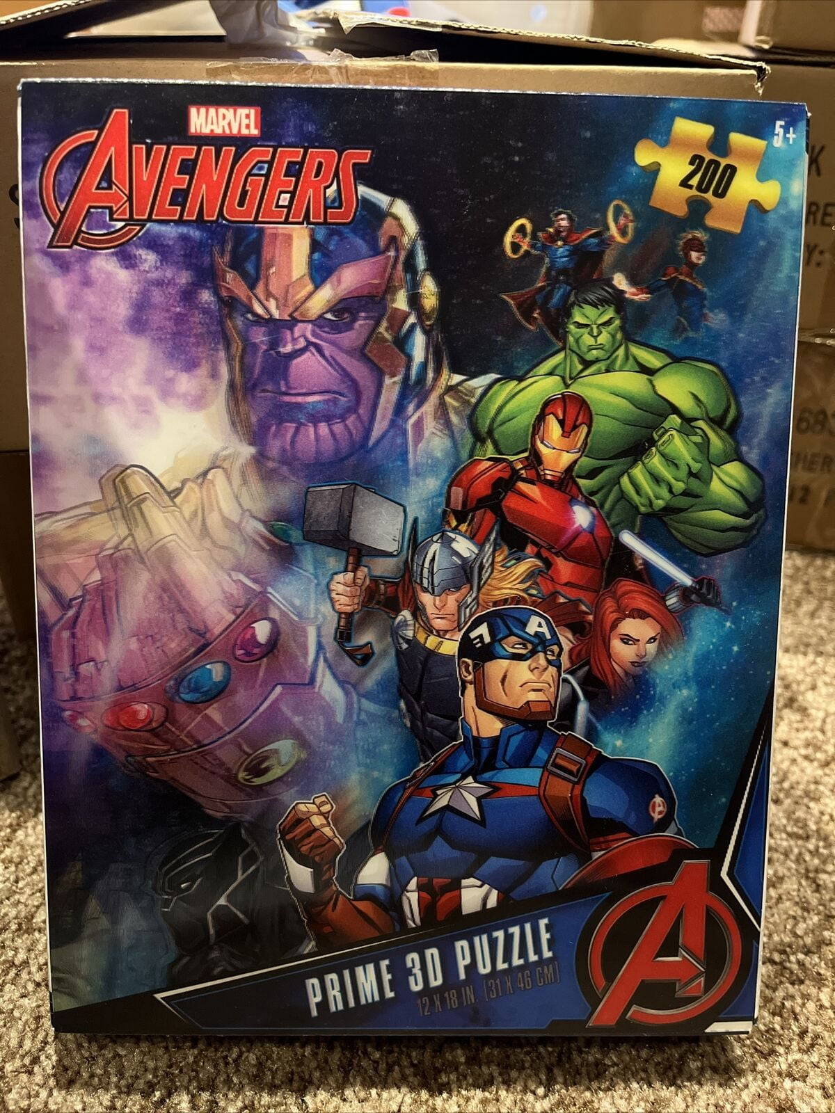 Marvel Avengers Prime 3D Puzzle 200 pieces NEW - Walmart.com
