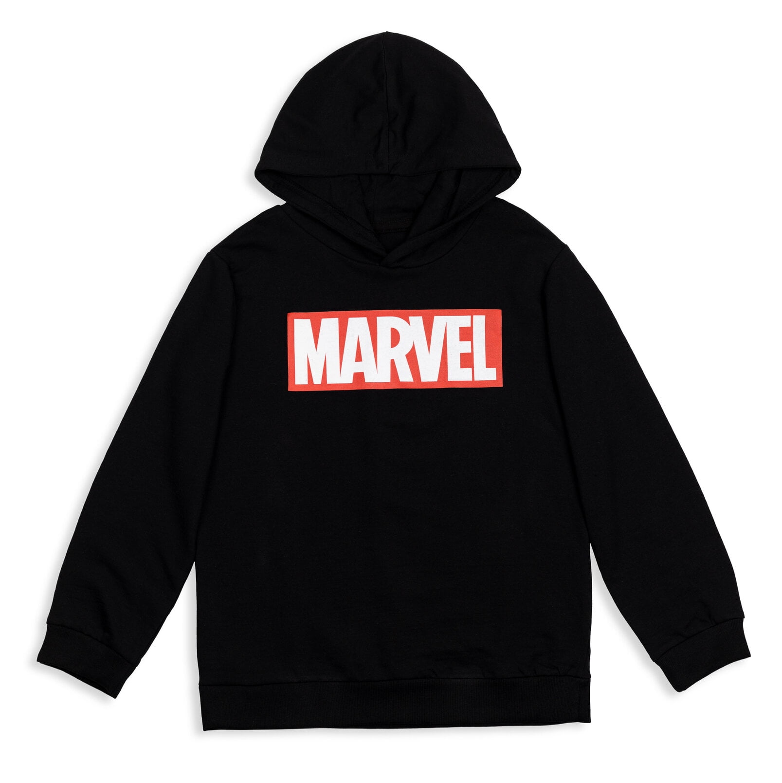 Marvel Avengers Captain America Big Boys Fleece Pullover Hoodie Pockets Blue 18-20