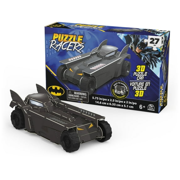 Marvel Avengers, Puzzle Builders Batmobile 27-Piece, for Ages 6 and up