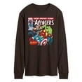thumbnail image 1 of Marvel - Avengers Retro Comic - Men's Long Sleeve Graphic T-Shirt, 1 of 3