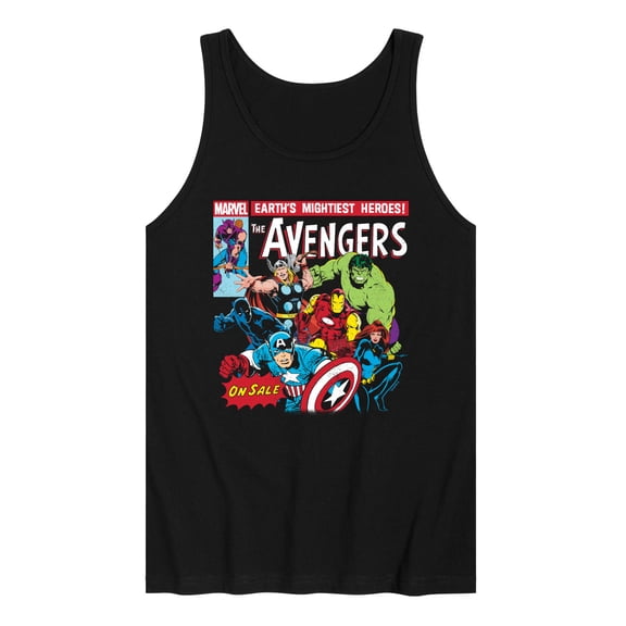 Marvel - Avengers Retro Comic - Men's Sleeveless Graphic Tank