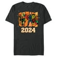 thumbnail image 1 of Marvel Avengers Retro Vintage Seventies Comic New Year 2024 - Short Sleeve Blended T-Shirt for Adults - Customized-Dark Heather, 1 of 5