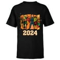 thumbnail image 1 of Marvel Avengers Retro Vintage Seventies Comic New Year 2024 - Short Sleeve T-Shirt for Kids - Customized-Black, 1 of 5