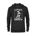 thumbnail image 1 of Marvel Avengers Sam Wilson Captain America Handbill - Pullover Hoodie for Adults - Customized-Black, 1 of 5