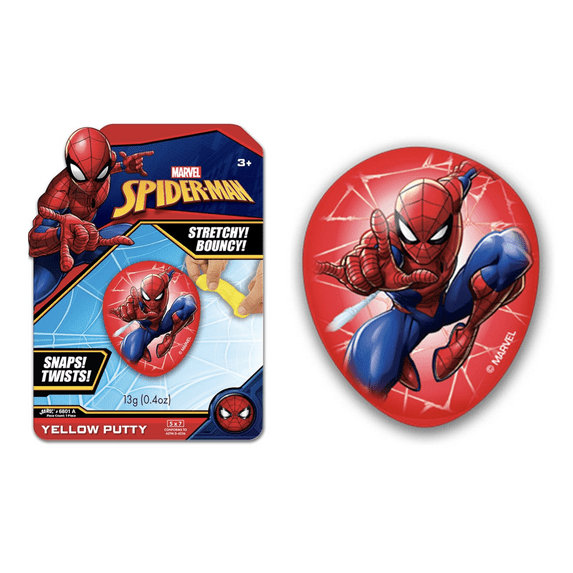 Marvel Avengers Slime Filled Eggs (1 Unit) Bouncy Sensory Putty for Kids. Stress Relief Stretchy Fidget Toy. Superhero Toys. Bulk Marvel Easter Egg Stuffers