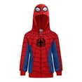 thumbnail image 1 of Marvel Avengers Spider-Man Zip Up Hoodie (Boys), Sizes 2T-18, 1 of 5