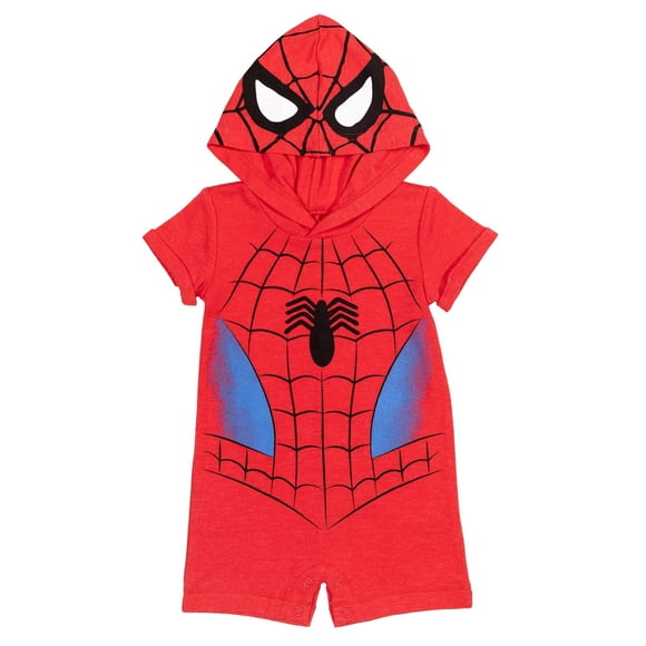 Marvel Avengers Spider-Man Cosplay Costume Romper Newborn to Toddler