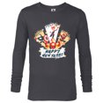 thumbnail image 1 of Marvel Avengers & Spider-Man Happy New Year Super Hero Style - Long Sleeve T-Shirt for Men - Customized-Charcoal Heather, 1 of 5