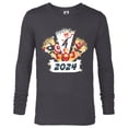 thumbnail image 1 of Marvel Avengers & Spider-Man New Year 2024 Super Hero Style - Long Sleeve T-Shirt for Men - Customized-Charcoal Heather, 1 of 5