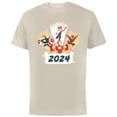 thumbnail image 1 of Marvel Avengers & Spider-Man New Year 2024 Super Hero Style - Short Sleeve Cotton T-Shirt for Adults - Customized-Natural, 1 of 5