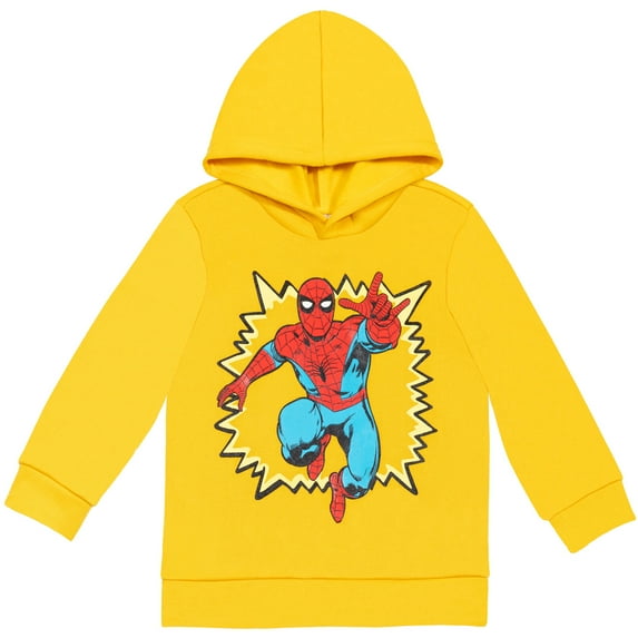Marvel Avengers Spider-Man Toddler Boys Fleece Pullover Hoodie Toddler to Little Kid