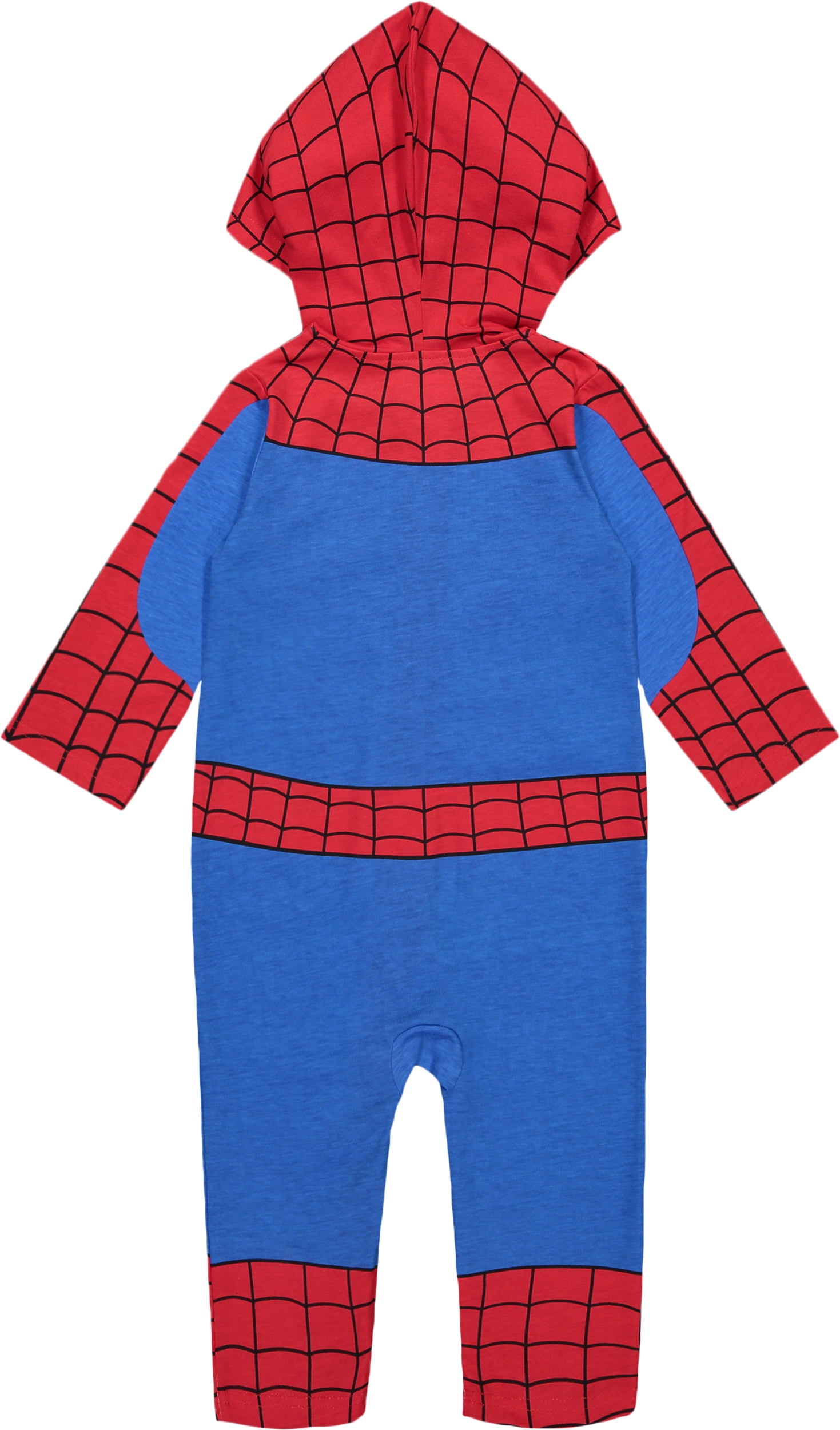 Marvel Spider-Man Boy's Zip-Up Hooded Birthday Fancy-Dress Costume for Toddler, 3T
