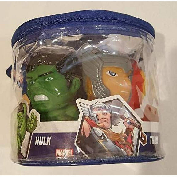 Marvel Avengers Squirter Toys - Thor, Iron Man, Black Panther, Captain America, Hulk