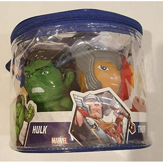 Marvel Avengers Squirter Toys - Thor, Iron Man, Black Panther, Captain America, Hulk