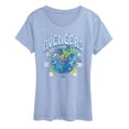 thumbnail image 1 of Marvel - Avengers Stars - Women's Short Sleeve Graphic T-Shirt, 1 of 3