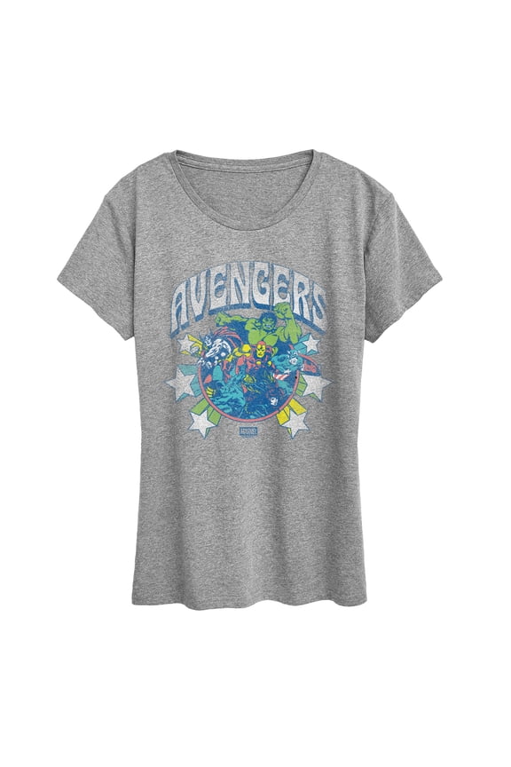 - Avengers Stars - Women's Short Sleeve Graphic T-Shirt