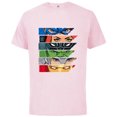 thumbnail image 1 of Marvel Avengers Super Hero Eyes - Short Sleeve Cotton T-Shirt for Adults - Customized-Soft Pink, 1 of 5
