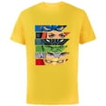 thumbnail image 1 of Marvel Avengers Super Hero Eyes - Short Sleeve Cotton T-Shirt for Adults - Customized-Yellow, 1 of 5