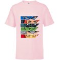 thumbnail image 1 of Marvel Avengers Super Hero Eyes - Short Sleeve T-Shirt for Kids - Customized-Soft Pink, 1 of 5
