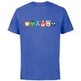 thumbnail image 1 of Marvel Avengers Super Heroes Toony Easter Eggs - Short Sleeve Cotton T-Shirt for Adults - Customized-Royal Heather, 1 of 5