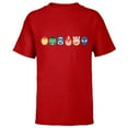 thumbnail image 1 of Marvel Avengers Super Heroes Toony Easter Eggs - Short Sleeve T-Shirt for Kids - Customized-Red, 1 of 5