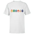 thumbnail image 1 of Marvel Avengers Super Heroes Toony Easter Eggs - Short Sleeve T-Shirt for Kids - Customized-White, 1 of 5