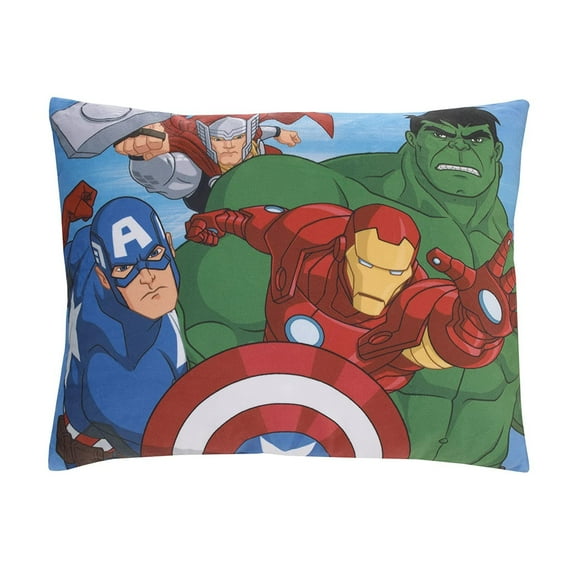 Marvel Avengers Super Soft Toddler Pillow, 12" x 15"