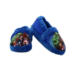 Marvel Hulk Kids Plush Mooshy Slippers Child XS 7 8 Walmart