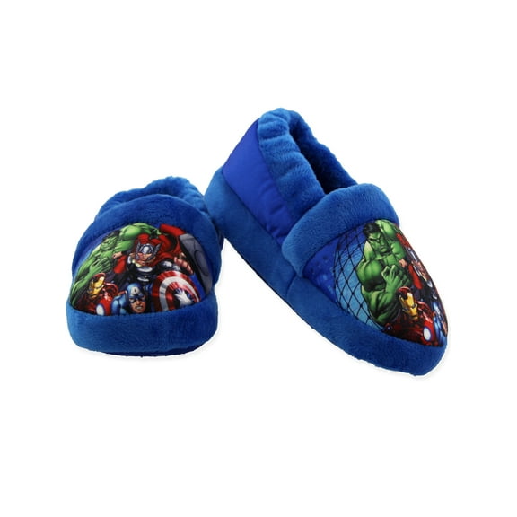 Marvel Avengers Superhero Boys Toddler Plush Aline Slippers AVF225