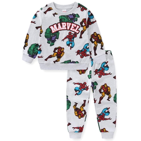 Marvel Avengers Sweatshirt and Pants Set (Boys), 2 Piece Set, Sizes 3T-7